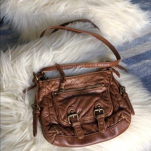 Brown crossbody bag